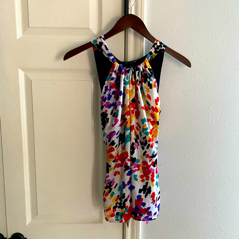 Women’s Multicolor Halter Tank Top